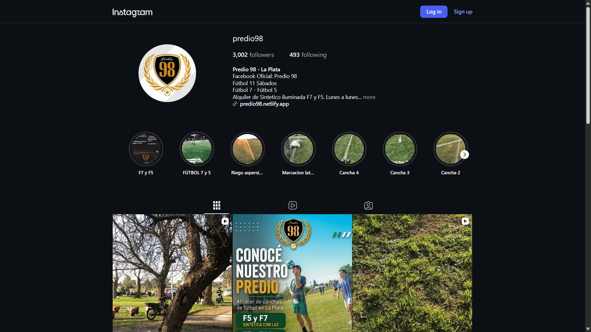 Predio 98 Instagram